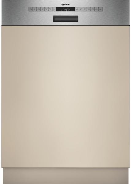 Neff S145ECS15E - N 50, Geschirrspüler integrierbar, 60 cm, Gebürsteter Stahl